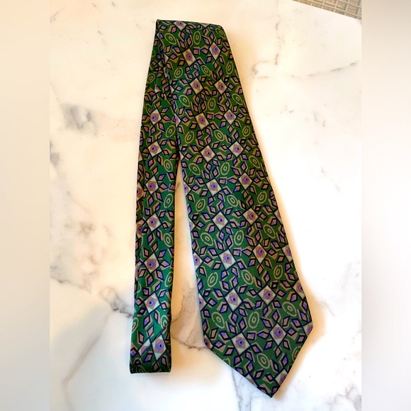 J. Crew Silk Tie 3.5” width - Picture 2 of 3